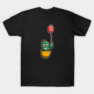 Cactus and balloon T-Shirt